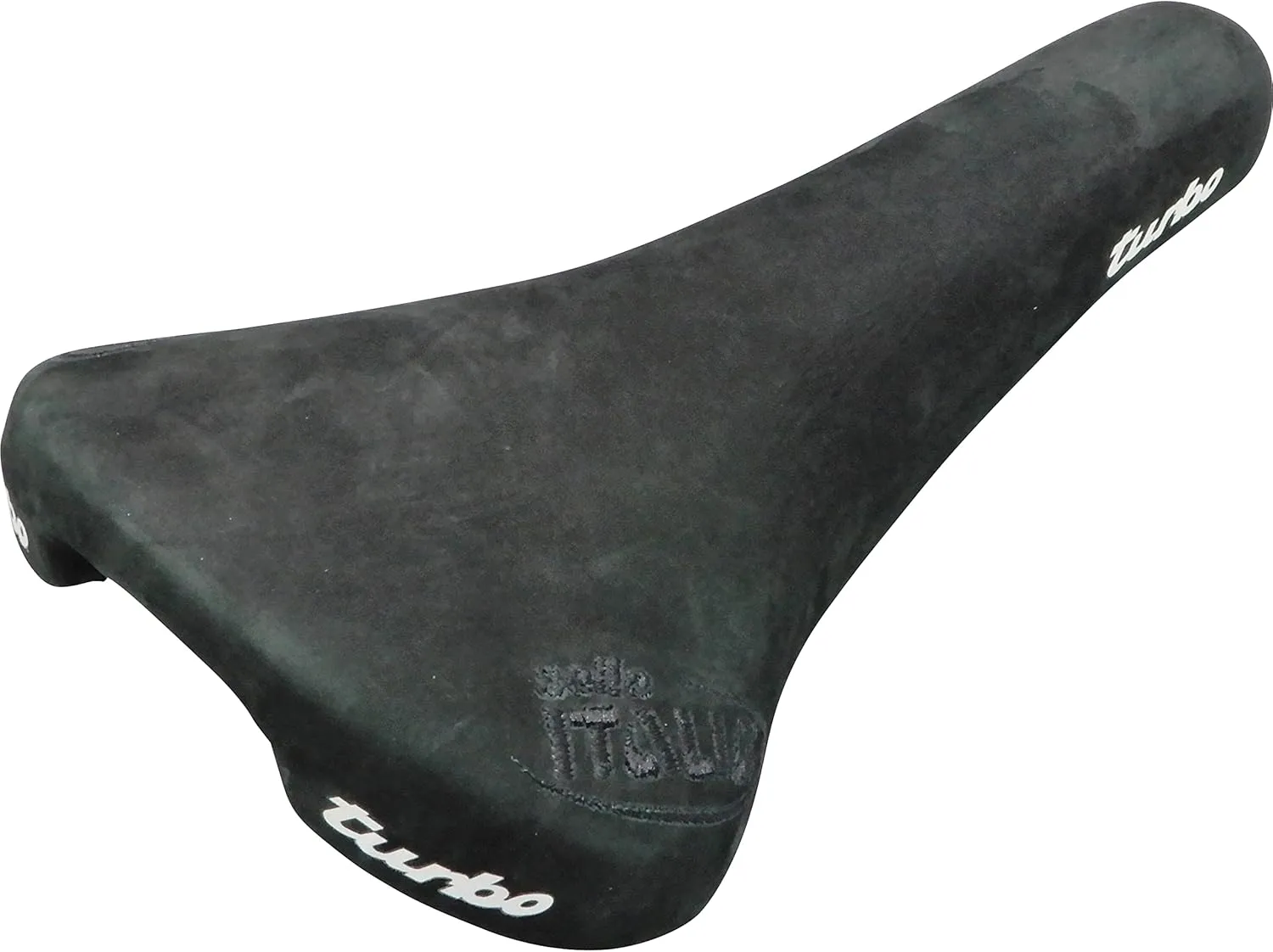 Seritalia Turbo 1980 Embroidery FeC BLK L Saddle