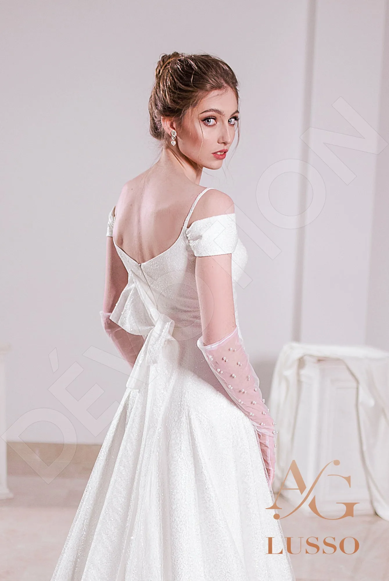 Shine Emilla A-line Sweetheart LightMilk Wedding dress