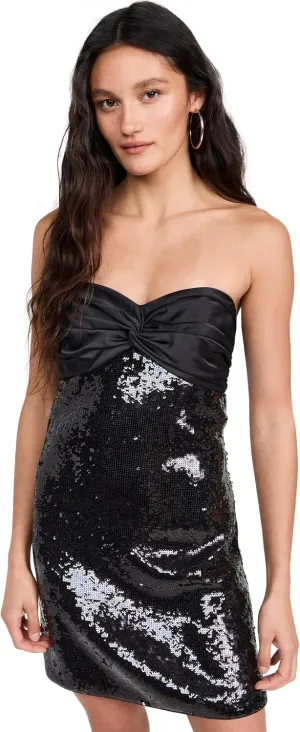 Shoshanna Women's Jet Sequin Dolly Dress