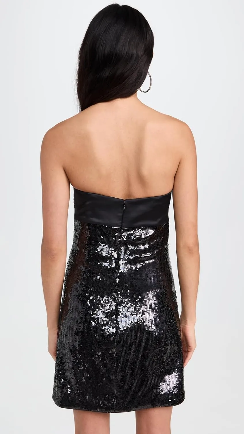 Shoshanna Women's Jet Sequin Dolly Dress