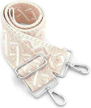Silvery Purse Straps Replacement Crossbody - Guitar Strap for Purse Crossbody