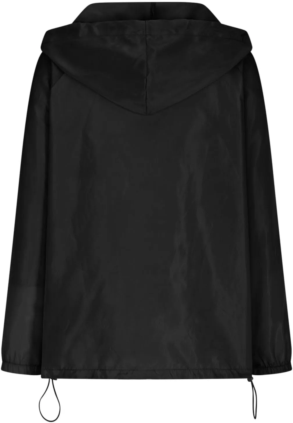 Sinzelimin Women Rain Jacket Lightweight Zip up Long Sleeves Hooded Windbreaker Jackets Raincoat with Pockets and Storage Bag