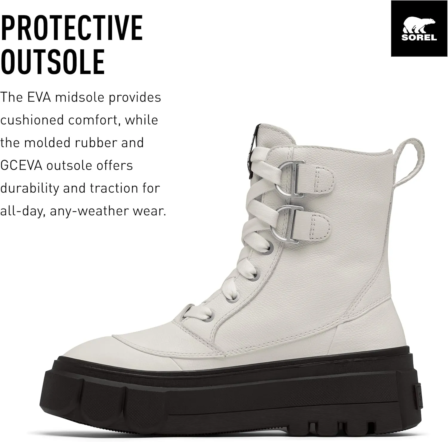 SOREL Women's Caribou X Lace Waterproof Boot