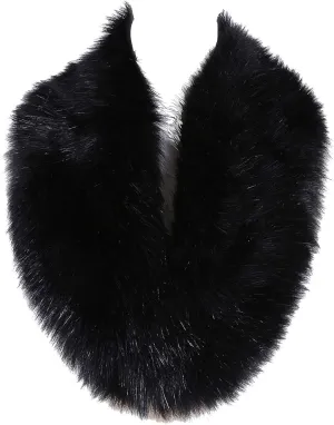 Soul Young Faux Fur Collar Women's Neck Warmer Scarf Wrap