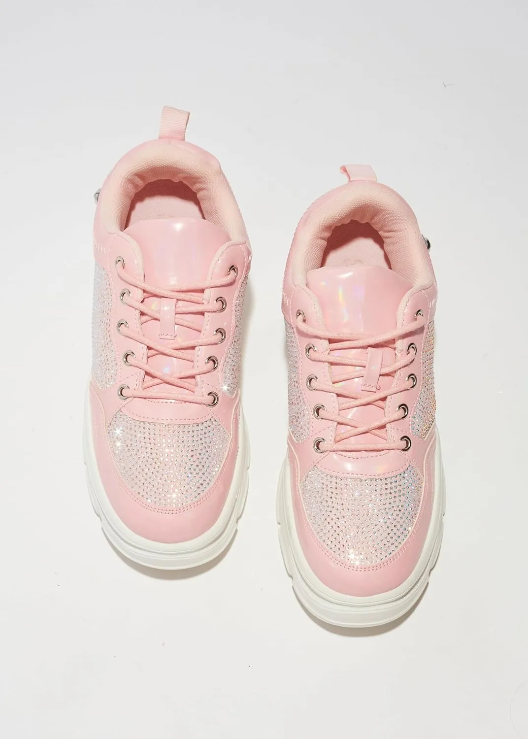 Sparkl Fairy Couture Women's Lightweight Easy Fit Aurora Trainers Pink