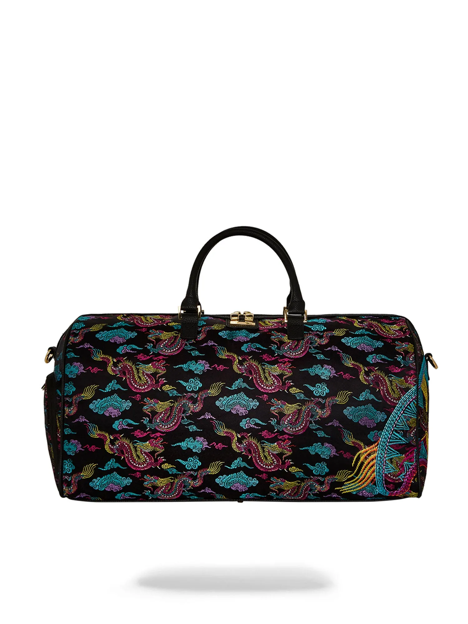 SPRAYGROUND EMBROIDERED DRAGONS DUFFLE