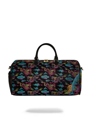 SPRAYGROUND EMBROIDERED DRAGONS DUFFLE