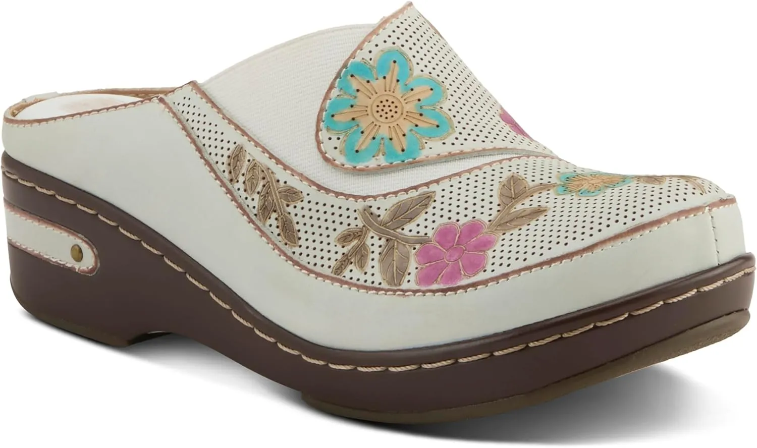 Spring Step L'Artiste Women's Chino-Flower Clog