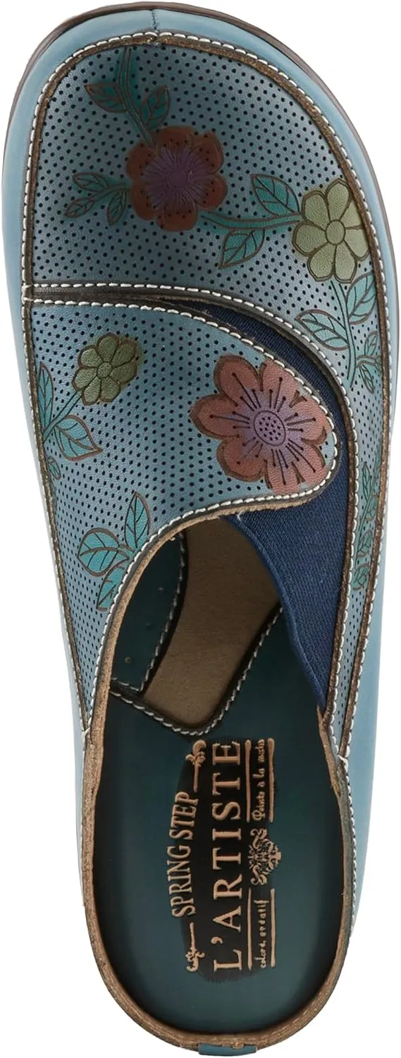 Spring Step L'Artiste Women's Chino-Flower Clog