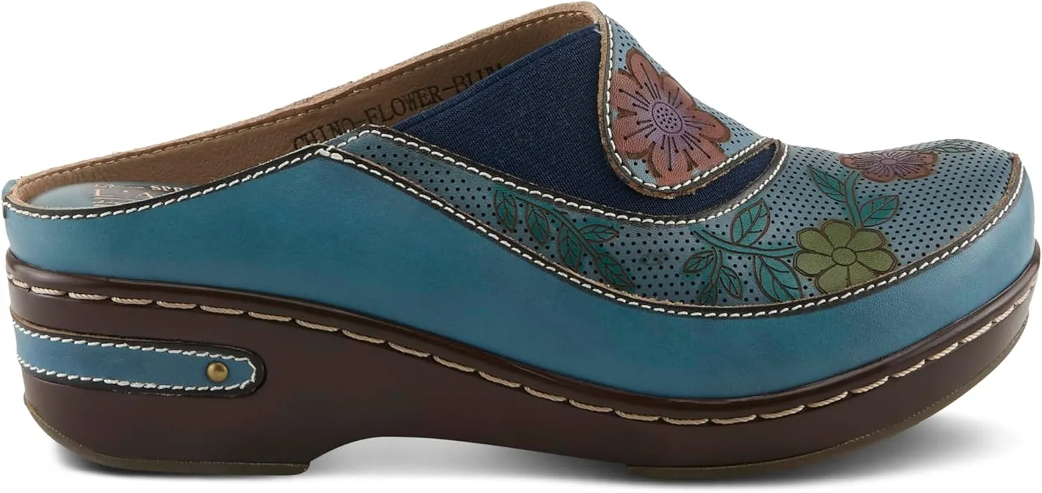 Spring Step L'Artiste Women's Chino-Flower Clog