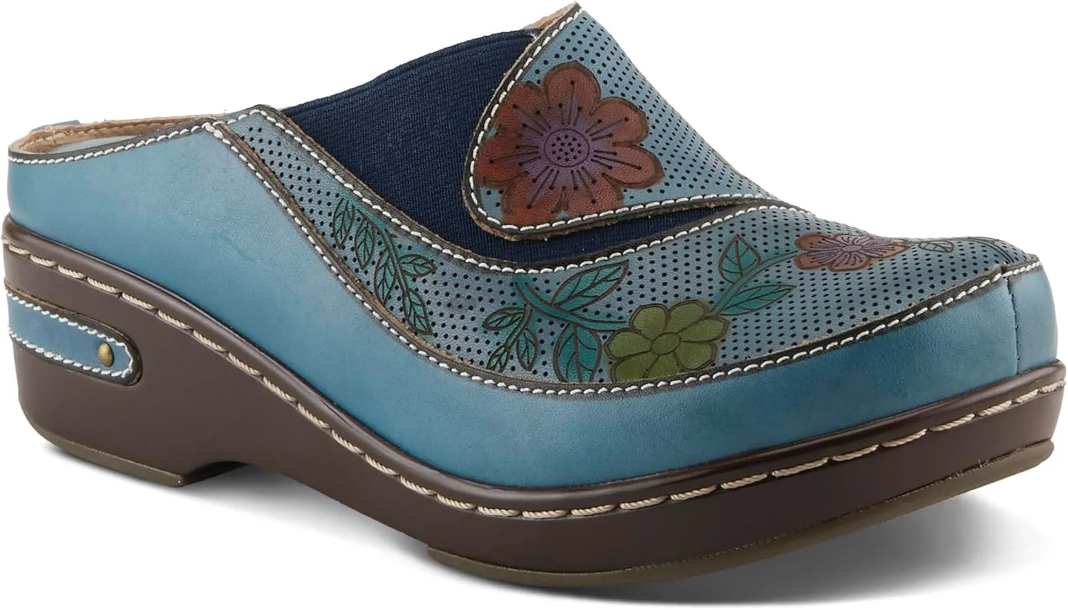 Spring Step L'Artiste Women's Chino-Flower Clog