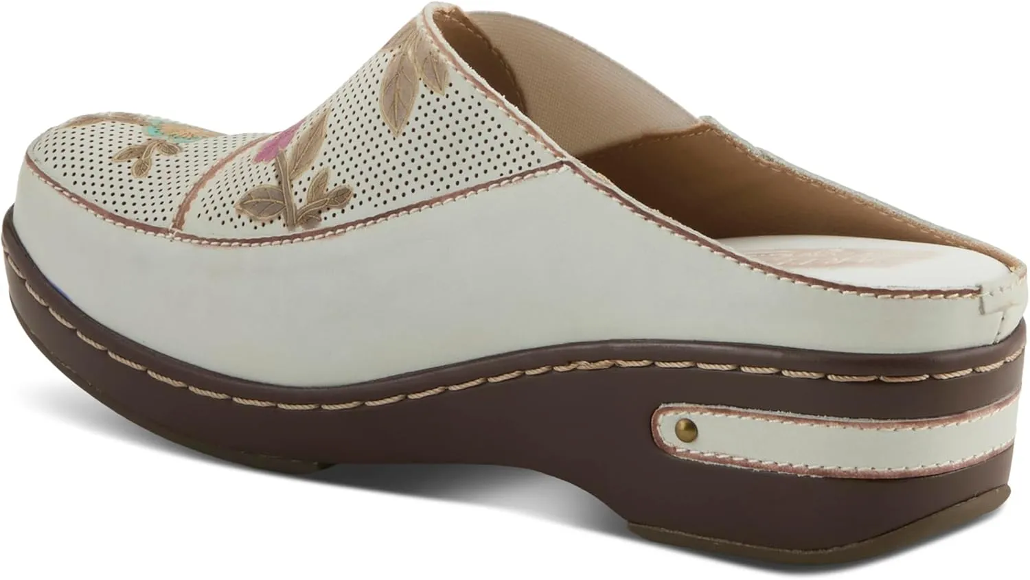 Spring Step L'Artiste Women's Chino-Flower Clog