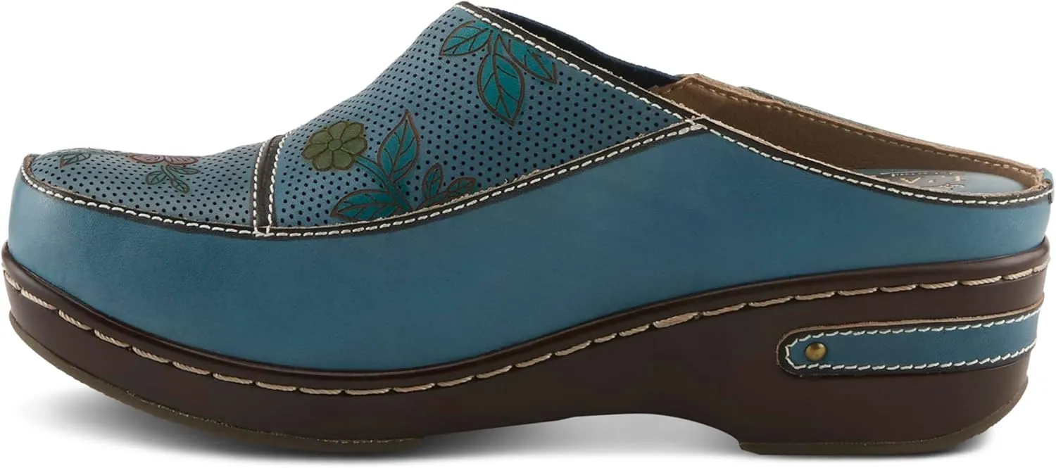 Spring Step L'Artiste Women's Chino-Flower Clog