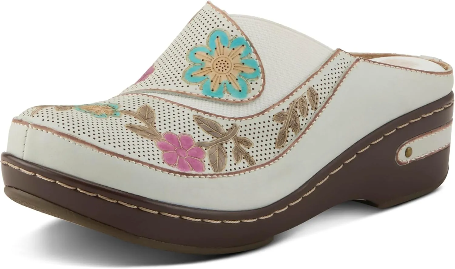 Spring Step L'Artiste Women's Chino-Flower Clog