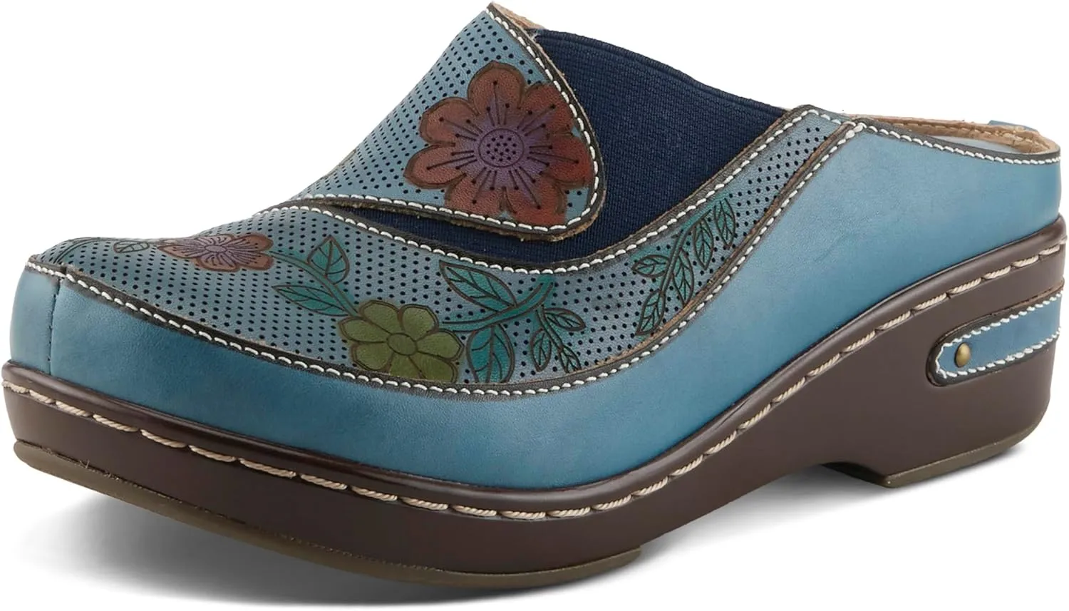 Spring Step L'Artiste Women's Chino-Flower Clog
