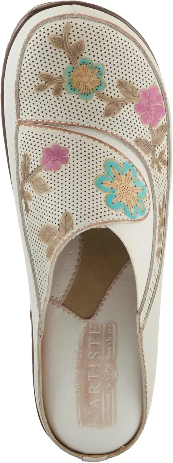 Spring Step L'Artiste Women's Chino-Flower Clog