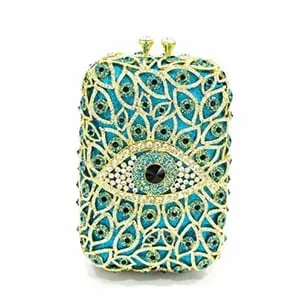 Stylish Pearled Mini Evening Bag