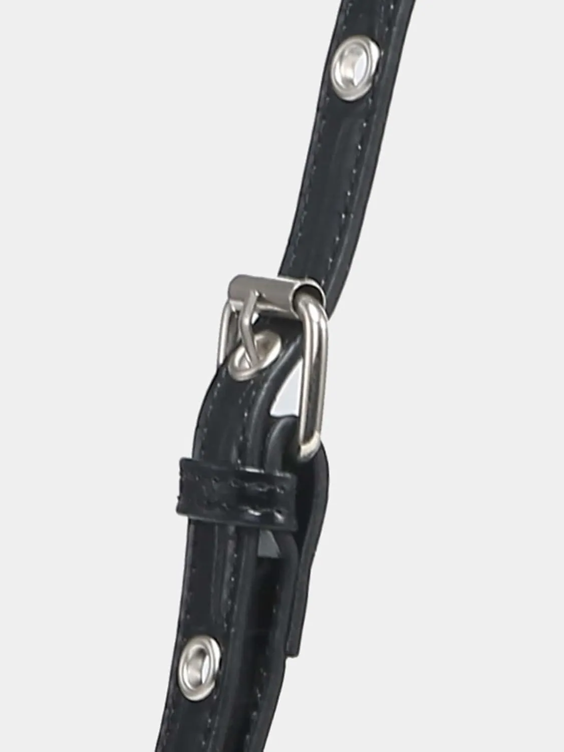 SweatyRocks Women's Buckle Leather Crocodile Embossed Zipper Handbag Shoulder Bag with Adjustable Strap