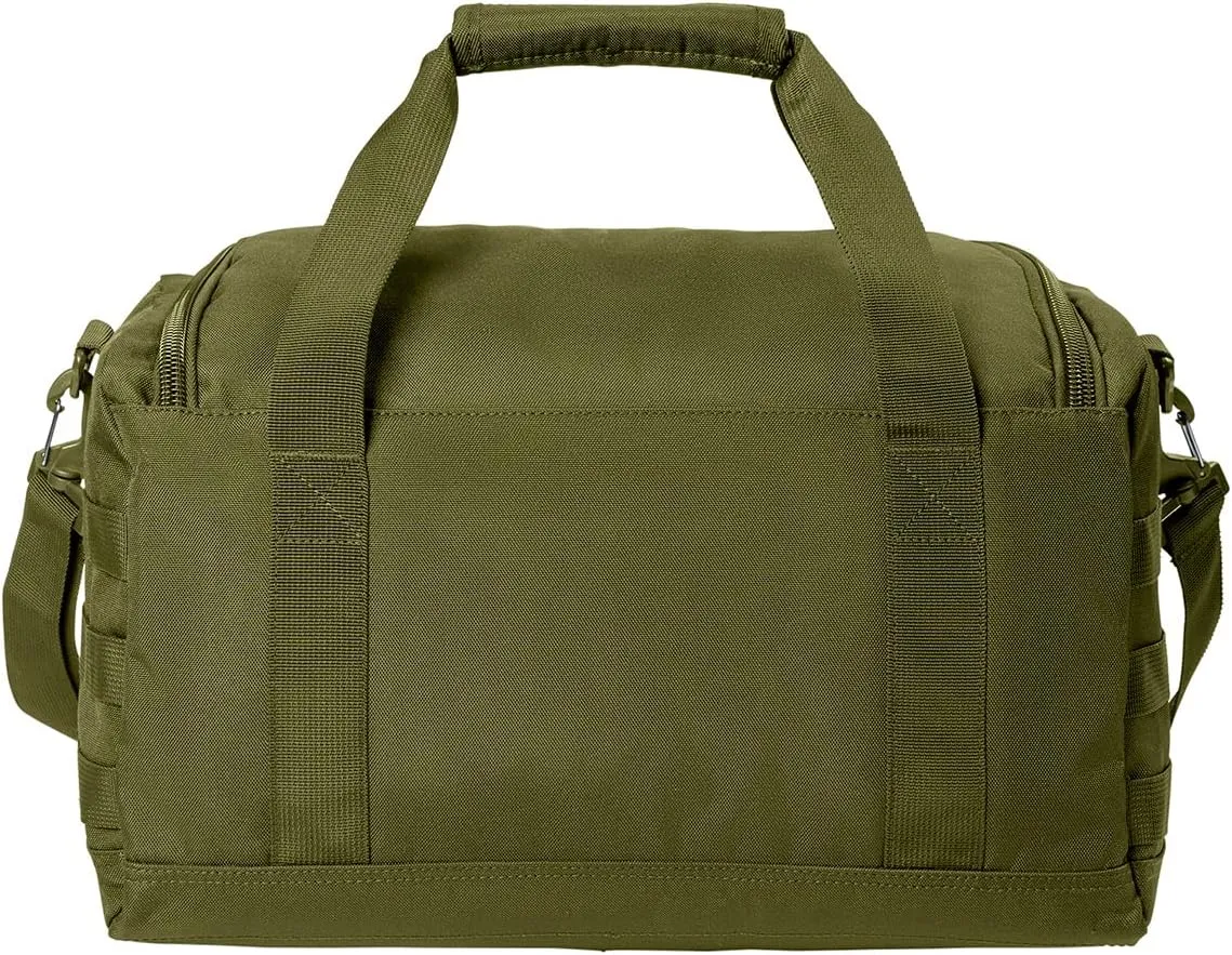 Tactical Gear bag Heavy Duty Duffel Gym bag Custom Embroidered with your own text (Olive Drab Green)