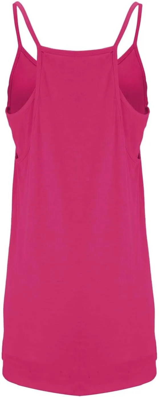 Tennis Dress for Women Built-in Shorts Casual Sleeveless Spaghetti Strap Sundress Workout Athletic Dress with Pocket