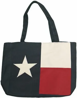 TEXAS FLAG Tote Bag One Size Navy Blue