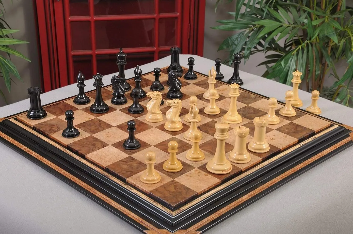 The Forever Collection - The 1849 Collector Series Luxury Chess Set - Pieces Only - 4.4" King