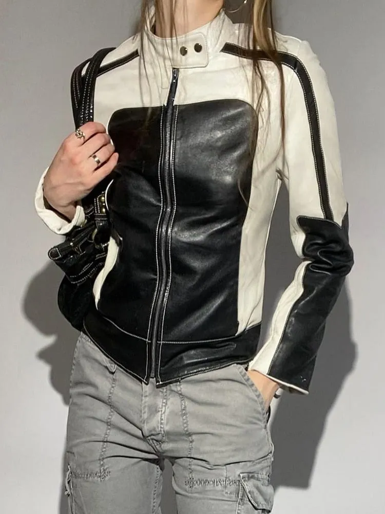 THE Y2K LEATHER JACKET