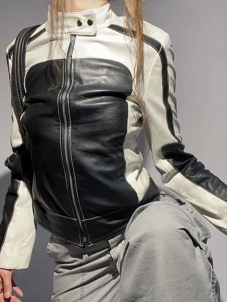 THE Y2K LEATHER JACKET