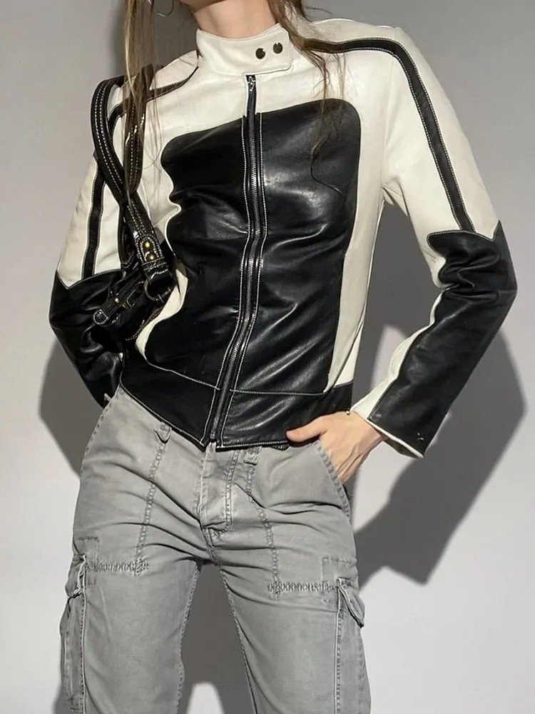 THE Y2K LEATHER JACKET
