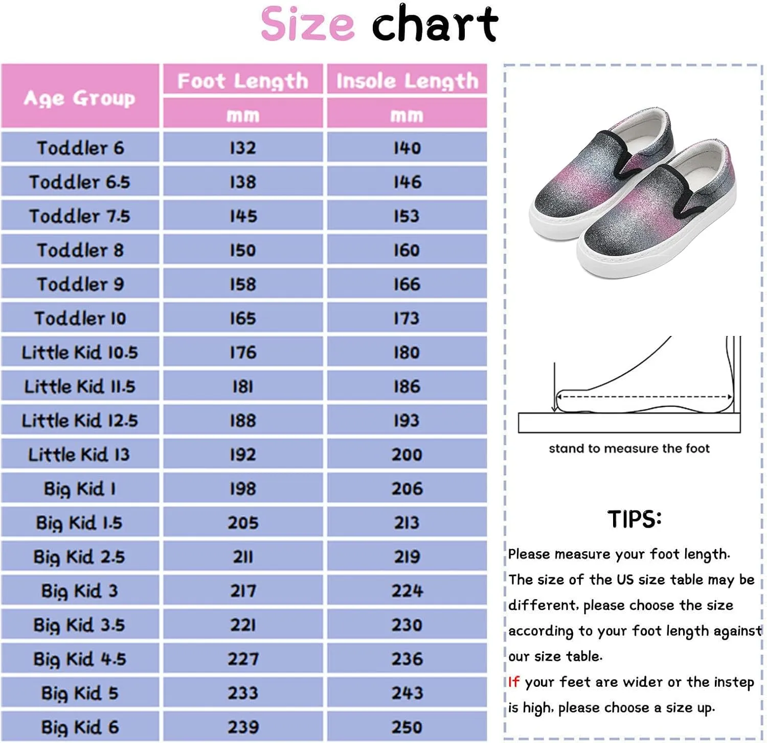 Toddler Sneakers for Girls Boys Low Top Slip On Kids Canvas Casual Shoes Comfortable Walking Sequins Glitter Shoes