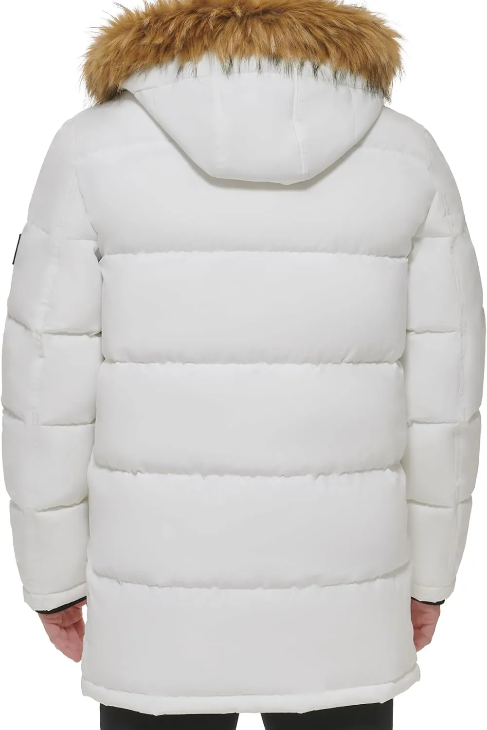 Tommy Hilfiger Men's Arctic Cloth Heavyweight Performance Parka Down Alternative Outerwear Coat