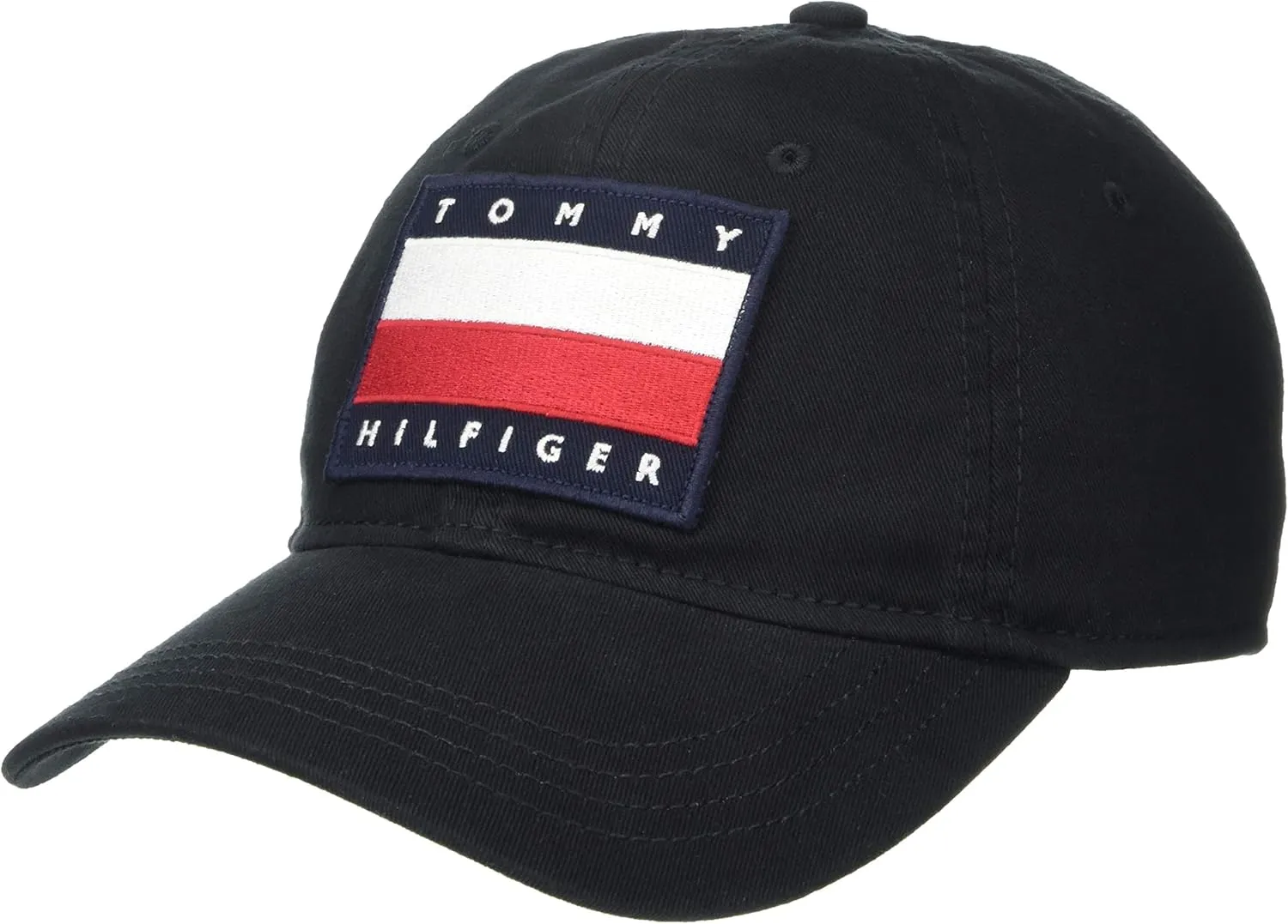 Tommy Hilfiger Men's Cotton Tony Adjustable Baseball Cap