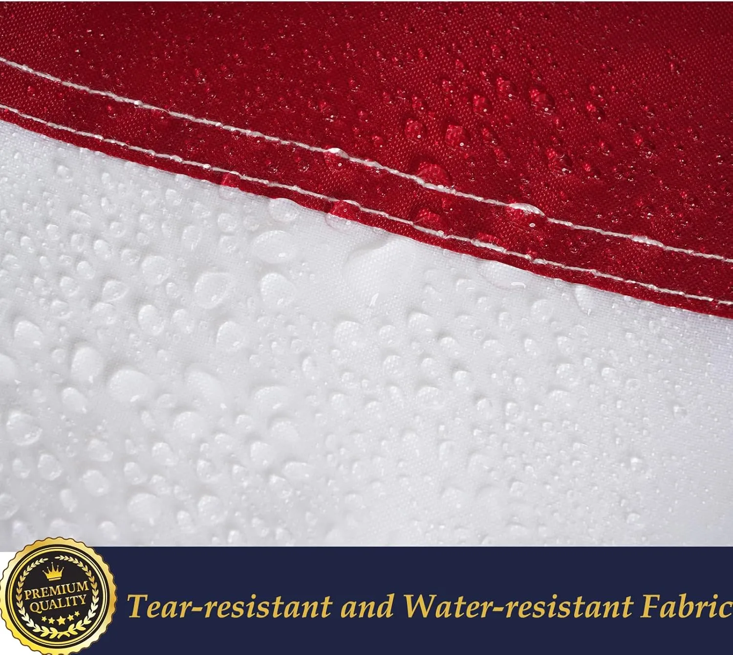 TOPFLAGS Texas Flag 6x10 Heavy Duty Outdoor TX State Flags Embroidered Star Sewn Stripes for Outside Large with 2 Brass Grommets