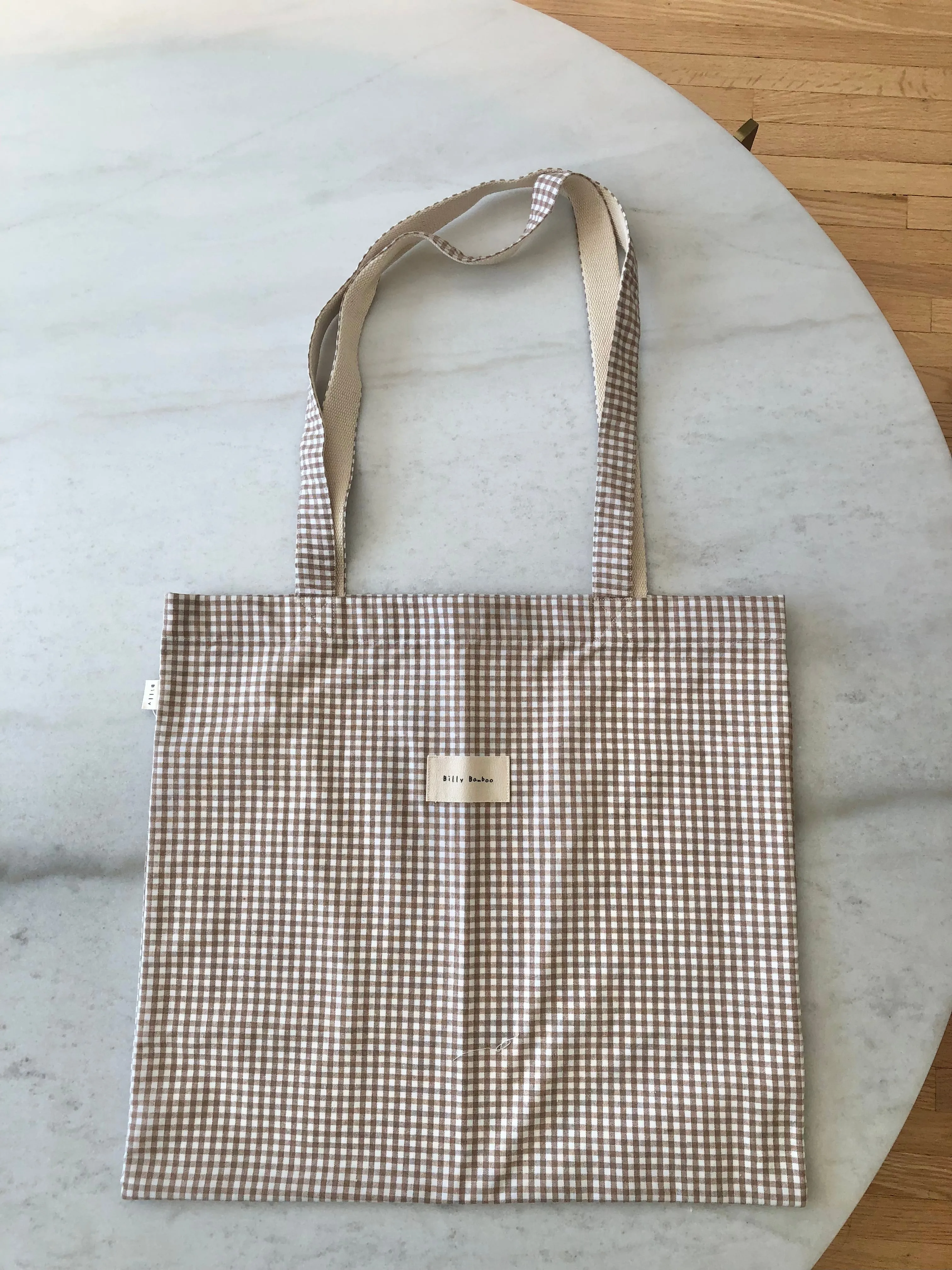 TOTE BAG GINGHAM Limited edition Interactive