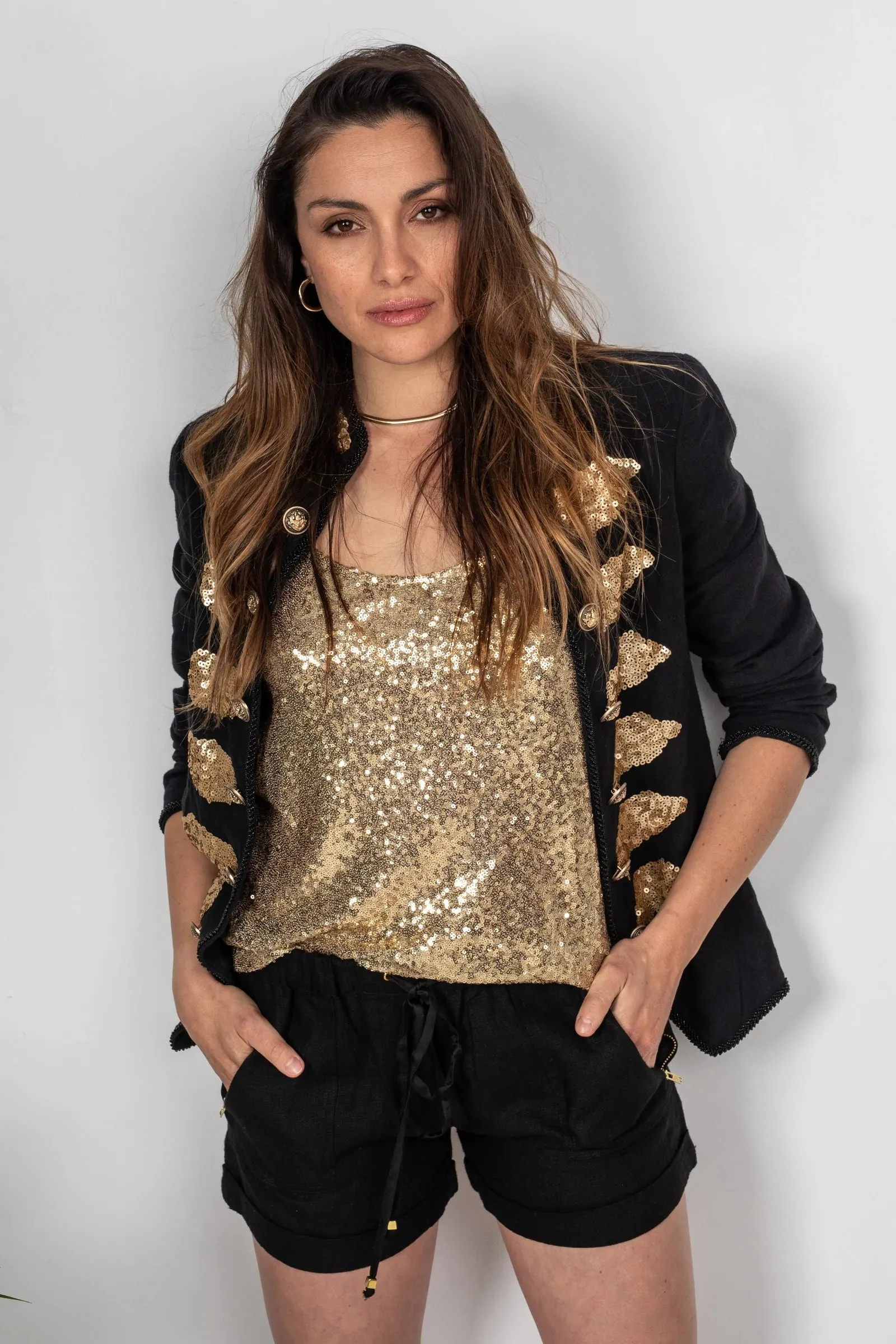 TWINKLE CAMI | CHAMPAGNE