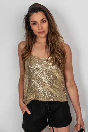 TWINKLE CAMI | CHAMPAGNE