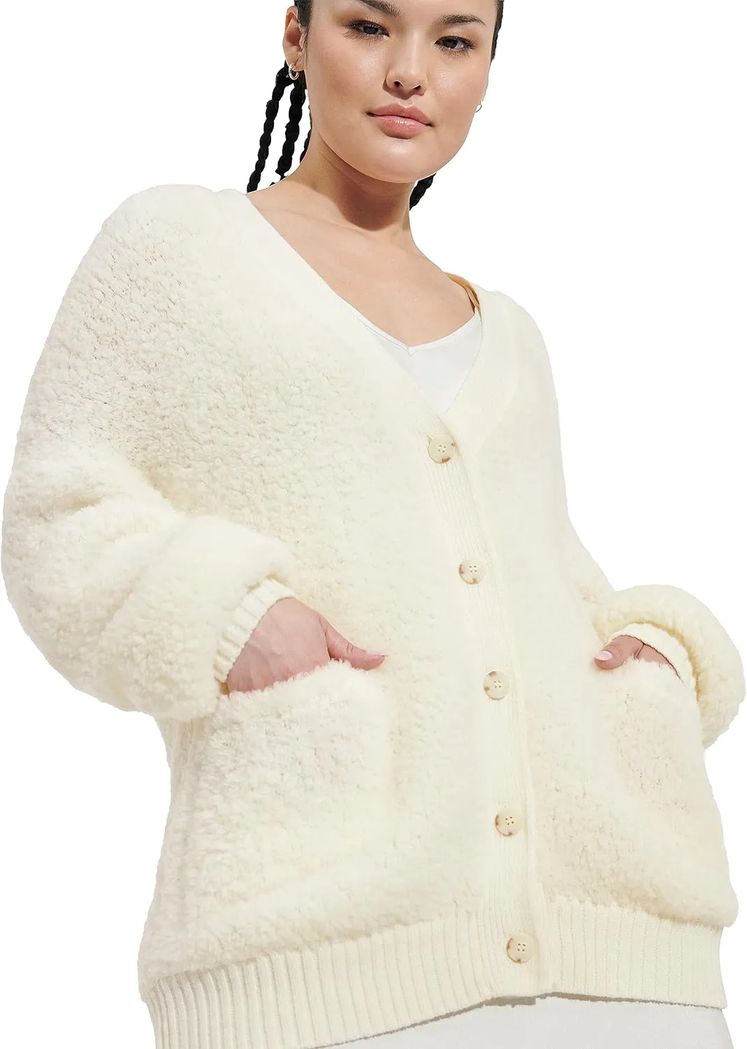 UGG Women's Sherell Cloudfluff Cardigan