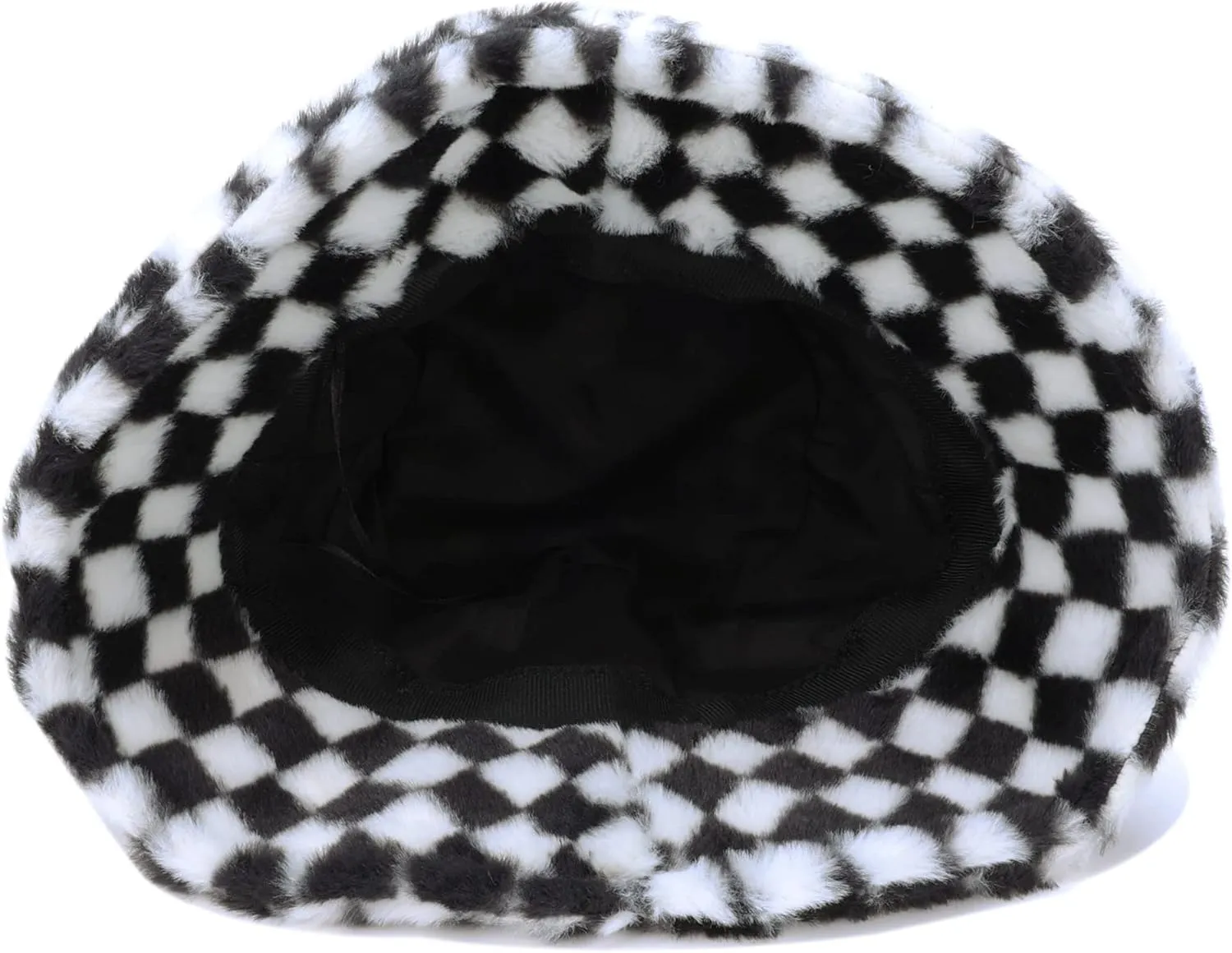Umeepar Winter Faux Fur Fuzzy Bucket Hat Fluffy Warm Hat for Women Men