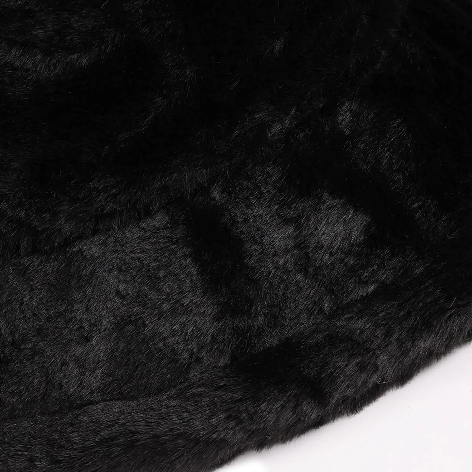 Umeepar Winter Faux Fur Fuzzy Bucket Hat Fluffy Warm Hat for Women Men
