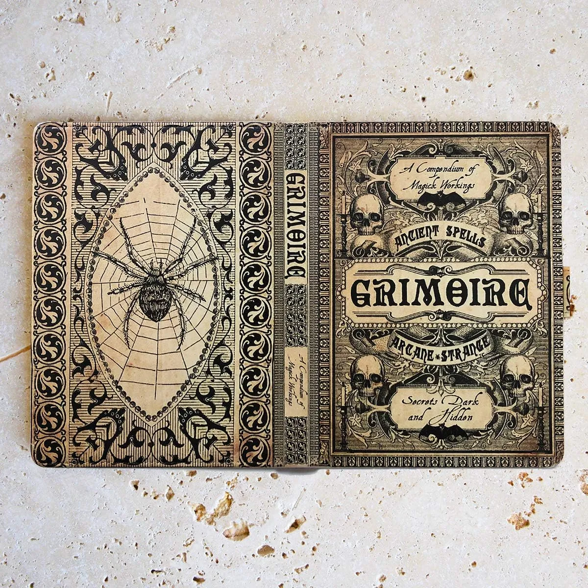 Universal Book Cover for eBook Readers. (Grimoire Magic)