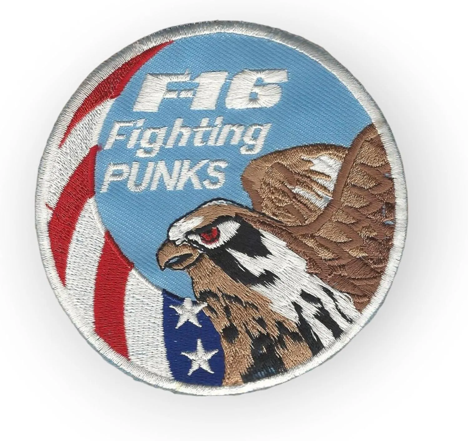 USAF Air Force 35th Fighter Squadron FS F-16 Swirl Fighting Punks Patch