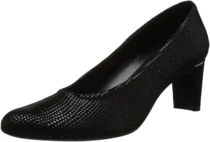 VANELi Womens Dayle Glitter Round Toe Block Pumps Dress Casual Low Heel 1-2" - Blue