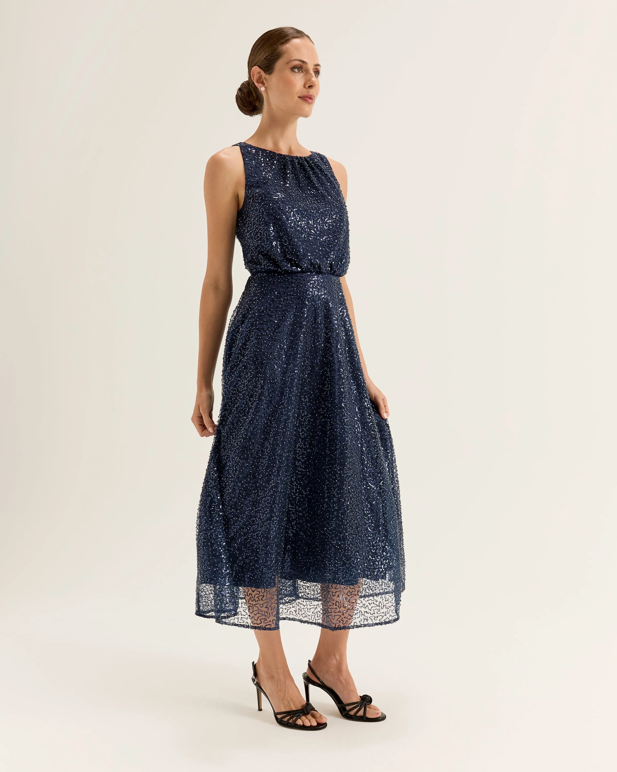 Venetian Midi Dress