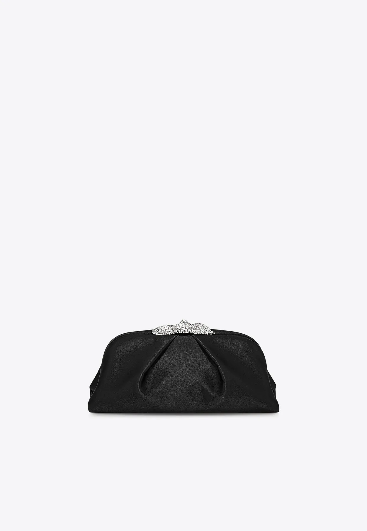 Very Bow Tie Crystal Clutch