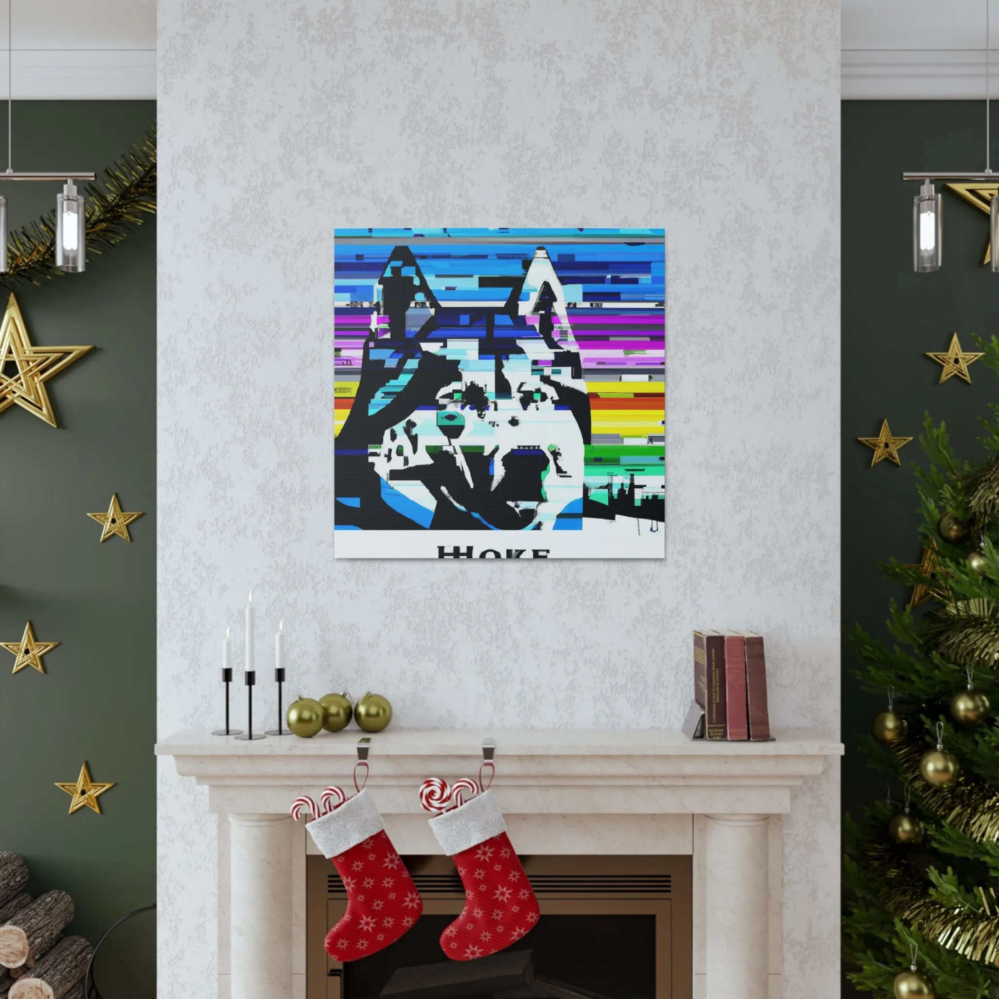 Vespera Fitzroyal - Siberian Husky - Canvas