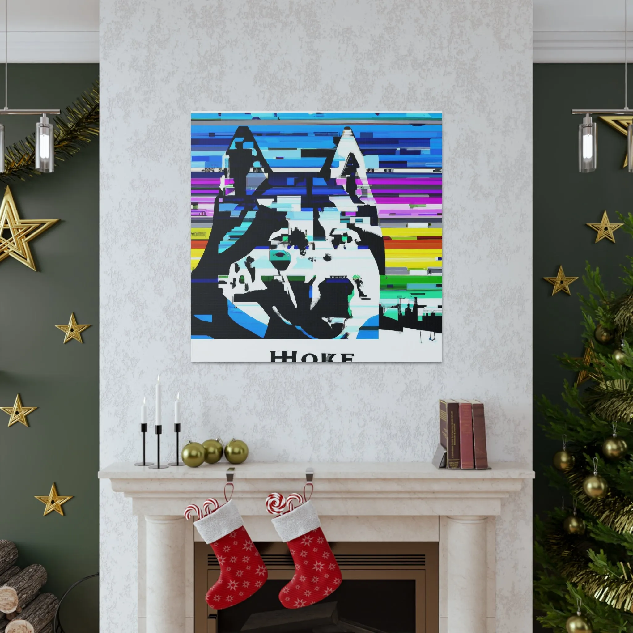 Vespera Fitzroyal - Siberian Husky - Canvas