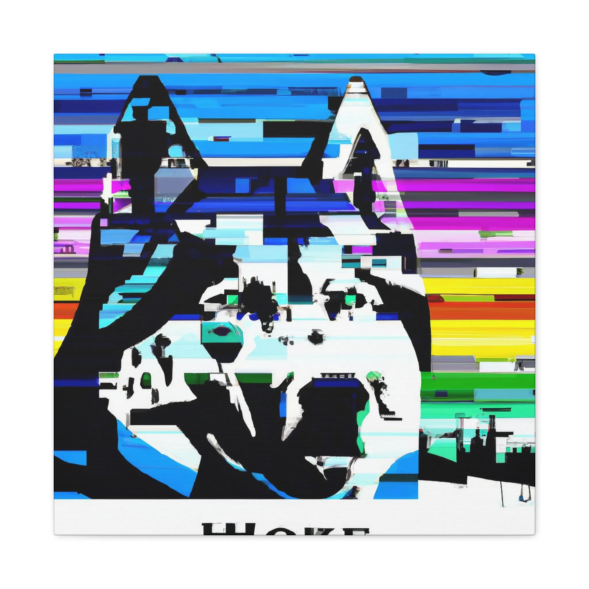 Vespera Fitzroyal - Siberian Husky - Canvas