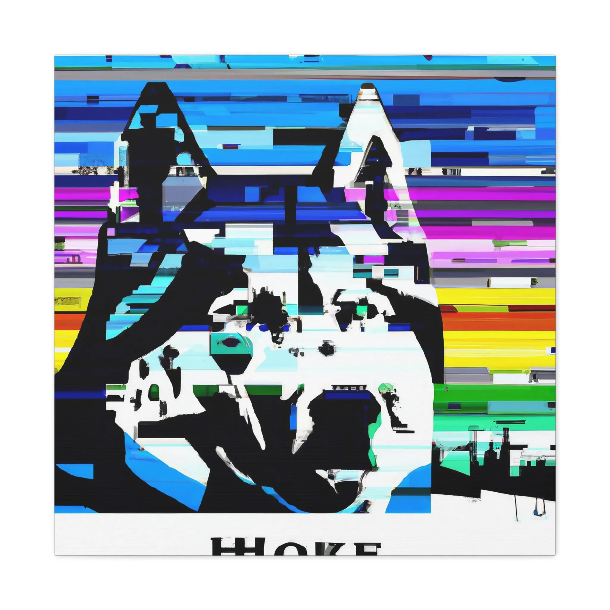 Vespera Fitzroyal - Siberian Husky - Canvas