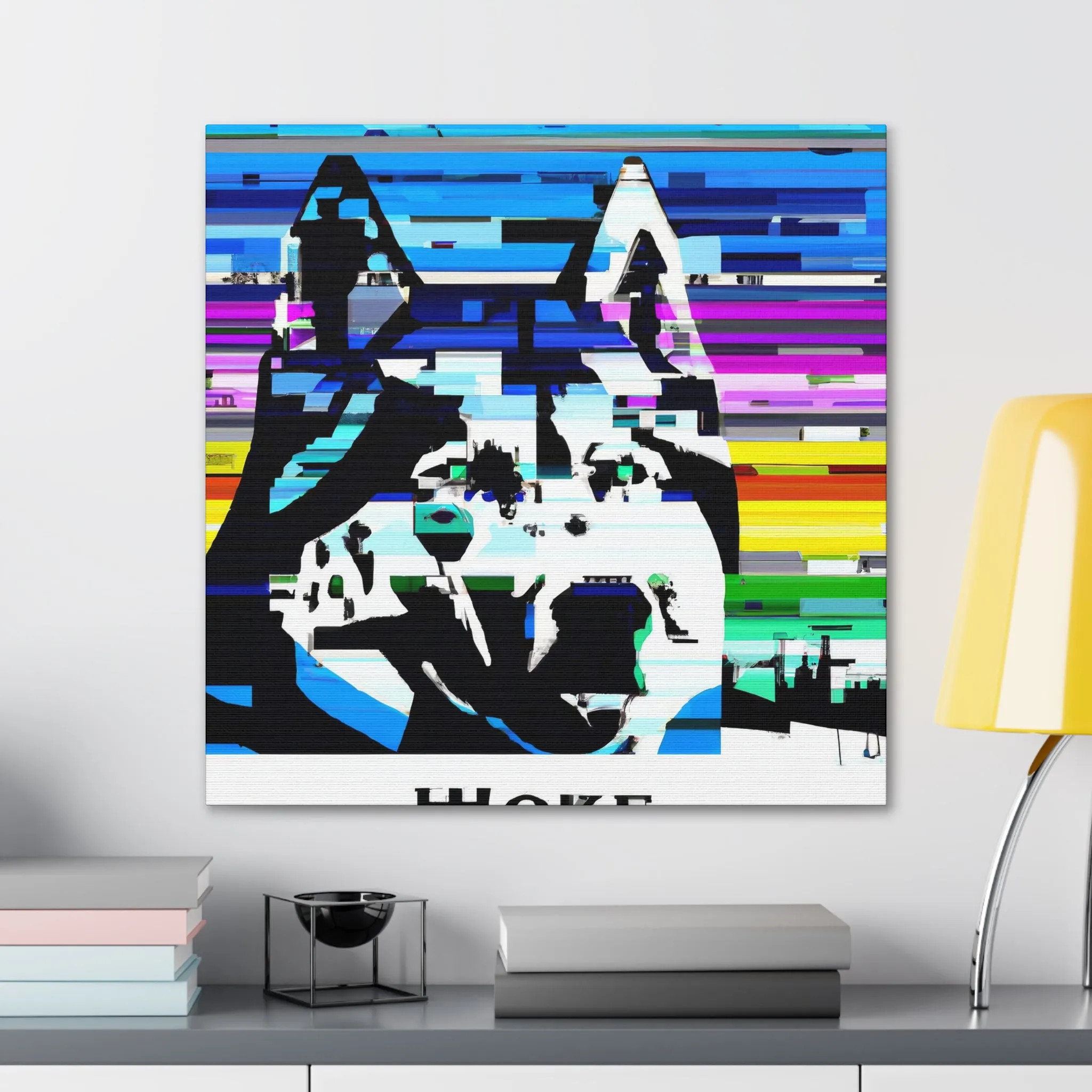 Vespera Fitzroyal - Siberian Husky - Canvas