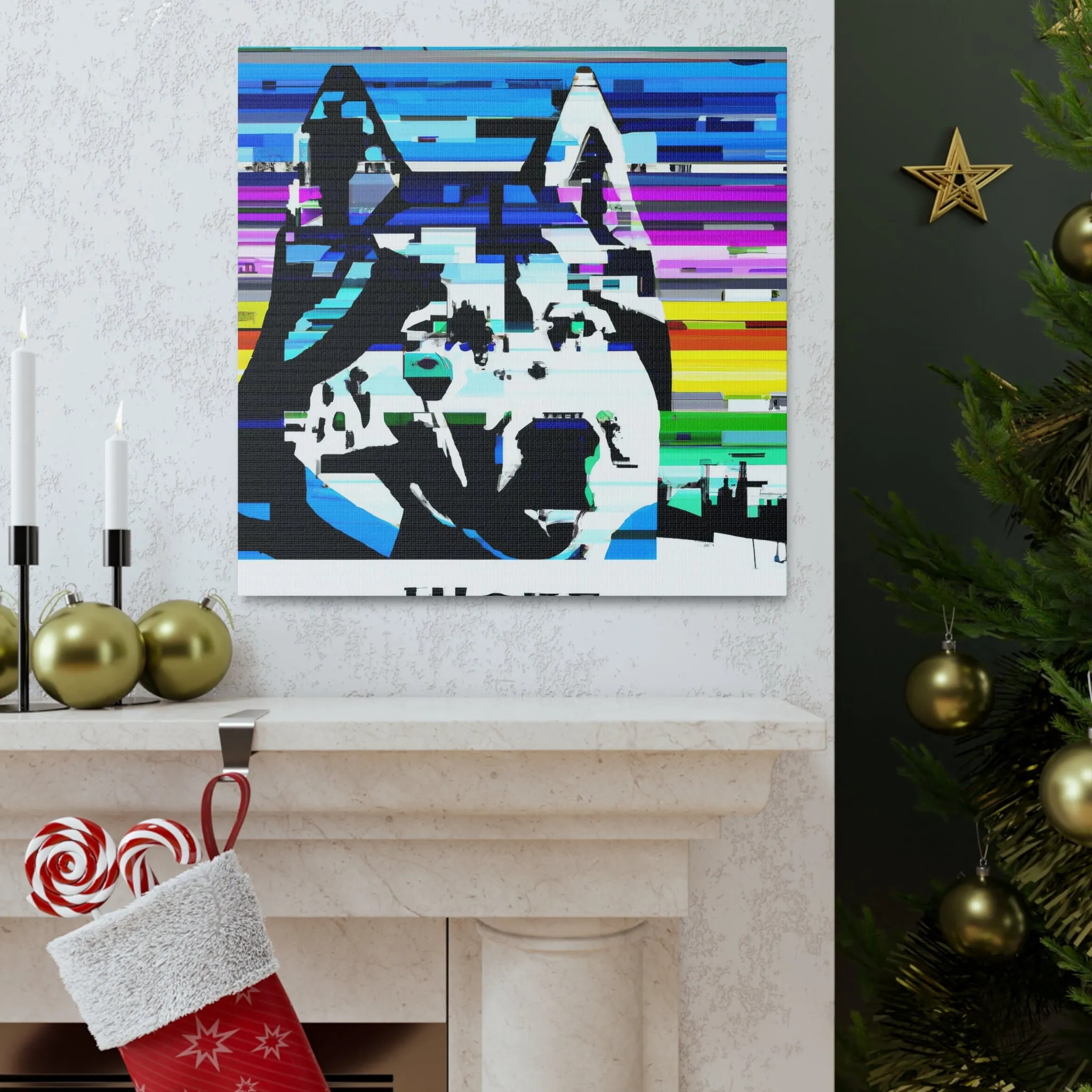 Vespera Fitzroyal - Siberian Husky - Canvas